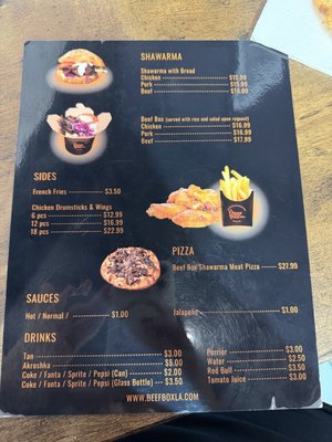 Menu photo 2 Beef Box Glendale, CA Menu photo 2 Beef Box Glendale, CA