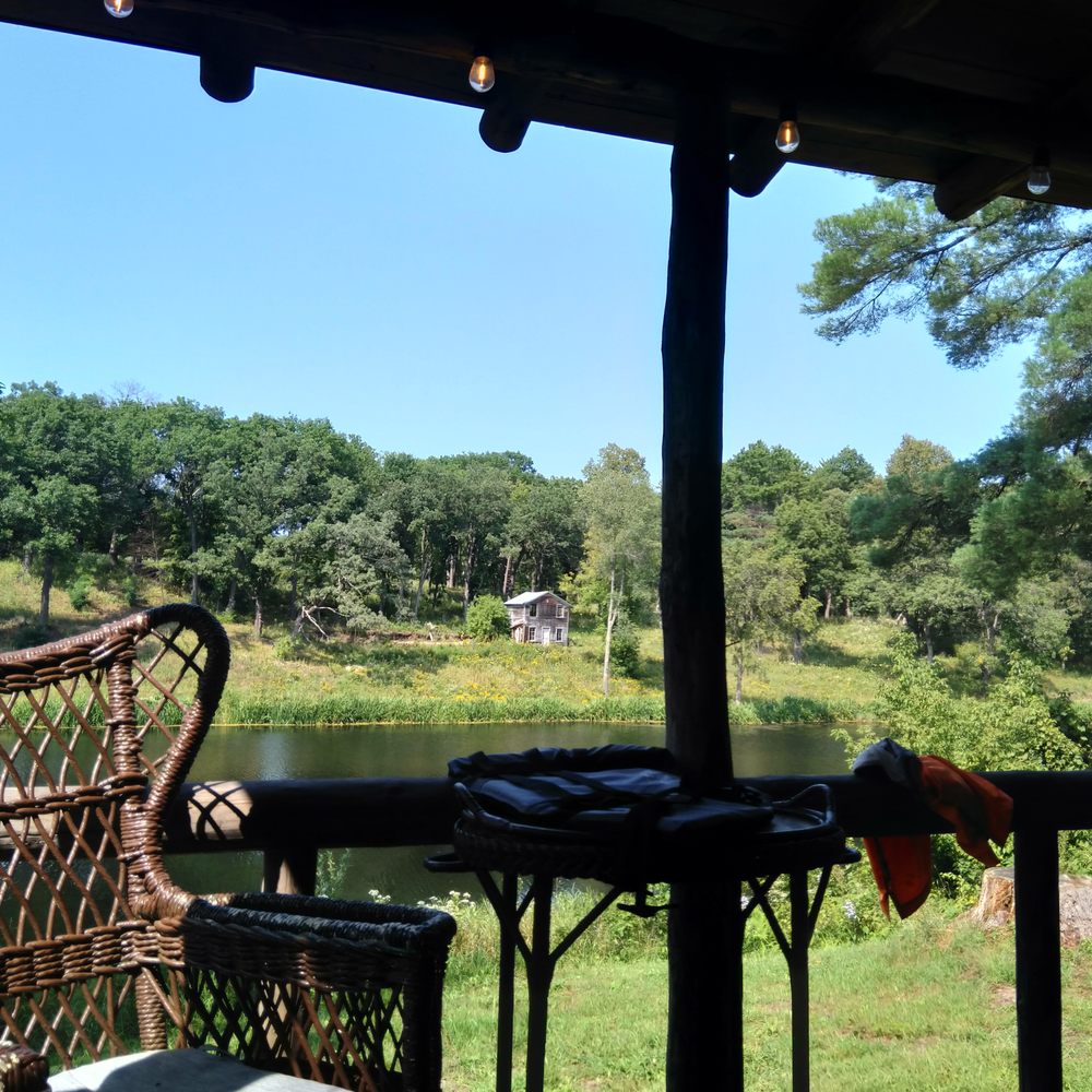 Big Rock Creek - View of porch/lake - Venues & Event Spaces Near Me - Saint Croix Falls, Wisconsin