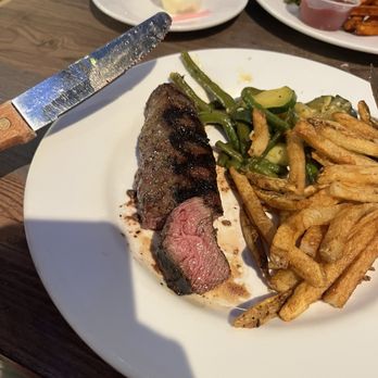 Ted Nelson's Steakhouse - Sirloin, supposed to be medium rare - Steakhouses Near Me - Montrose, Colorado Ted Nelson's Steakhouse - Sirloin, supposed to be medium rare - Steakhouses Near Me - Montrose, Colorado