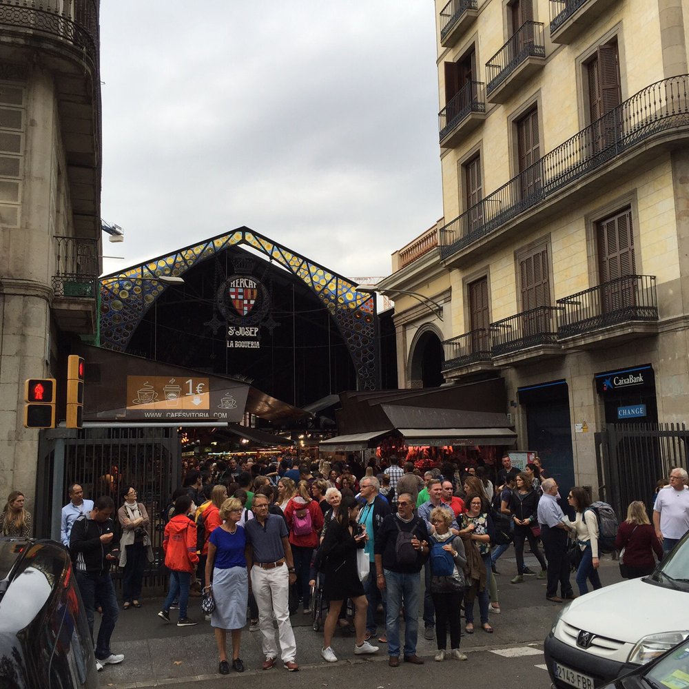 Las Ramblas - Boqueria view - Local Flavor Near Me - Barcelona, B Las Ramblas - Boqueria view - Local Flavor Near Me - Barcelona, B