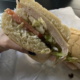 Turkey and provolone Turkey and provolone