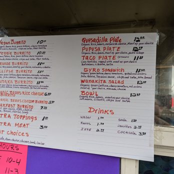 Burrito Girl - Menu 1/27/2023 - Mexican Near Me - Eugene, Oregon Burrito Girl - Menu 1/27/2023 - Mexican Near Me - Eugene, Oregon
