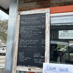 The Expresso Hut - The other half of the menu