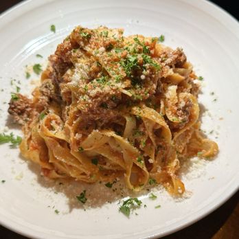 Crudo Smithfield - Tagliatelle Bolognese - Seafood Near Me - Smithfield, Rhode Island