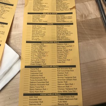 Moki Sushi - Menu - Sushi Bars Near Me - Champaign, Illinois