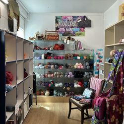 Lib's Place - Knitting nook