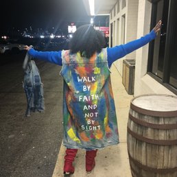 BEFORE PICTURE OF BACK OF MY JACKET- Sharon P