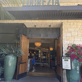Lucrezia La Jolla - Entrance - Italian Near Me - San Diego, California Lucrezia La Jolla - Entrance - Italian Near Me - San Diego, California