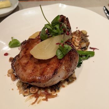 Boulevard - Pork Berkshire Kurobuta Pork Prime Rib Chop Wood Oven Roasted - New American Near Me - San Francisco, California