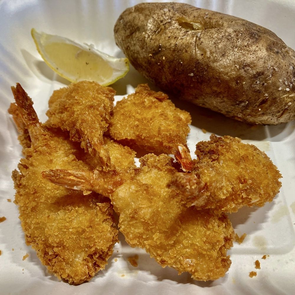Sizzler - Jumbo Shrimp with Bake Potato - Seafood Near Me - Pinole, California Sizzler - Jumbo Shrimp with Bake Potato - Seafood Near Me - Pinole, California