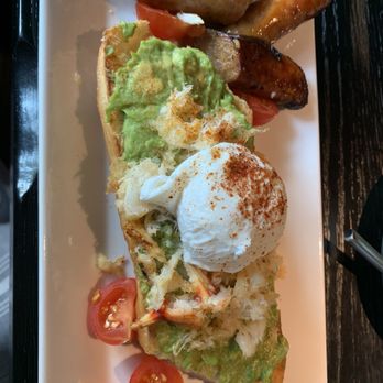 Sparrow - Crab Avocado Toast+ added link sausage - New American Near Me - Kirkland, Washington Sparrow - Crab Avocado Toast+ added link sausage - New American Near Me - Kirkland, Washington