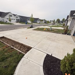 Driveway extension before concrete Driveway extension before concrete