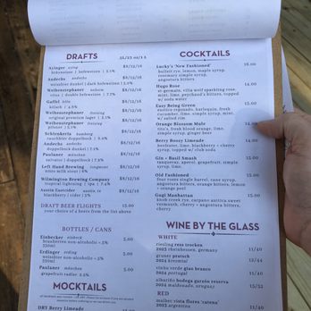 Guglhupf Bakery & Restaurant - Drink menu - Bakeries Near Me - Durham, North Carolina