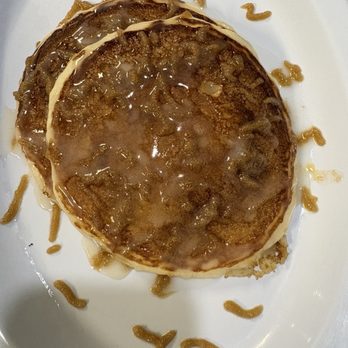 Skillet's Restaurant - Cinnamon roll pancakes- sweet & veryyyyy decadent! - Burgers Near Me - Del Rio, Texas