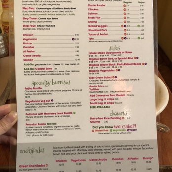 The Green Enchilada - Menu - Mexican Near Me - Pacifica, California The Green Enchilada - Menu - Mexican Near Me - Pacifica, California