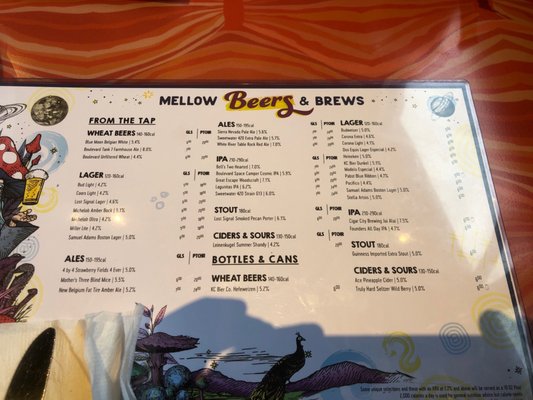 Menu photo 2 Mellow Mushroom Branson, MO Menu photo 2 Mellow Mushroom Branson, MO