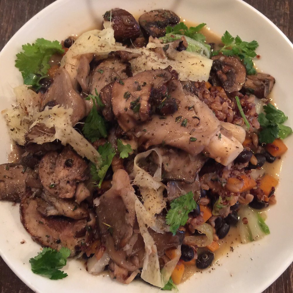 Sovana Bistro - The autumn grain bowl, without jalapeño, without Brussels sprouts, and added the mushroom side platter. TO DIE FOR!!! - Mediterranean Near Me - East Marlborough, Pennsylvania Sovana Bistro - The autumn grain bowl, without jalapeño, without Brussels sprouts, and added the mushroom side platter. TO DIE FOR!!! - Mediterranean Near Me - East Marlborough, Pennsylvania