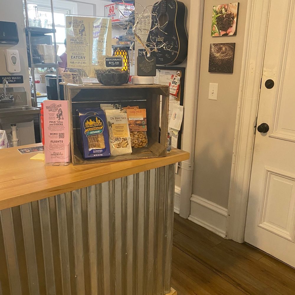 Wild Elder Wine and Cider - Front Counter Area - Wineries Near Me - Jim Thorpe, Pennsylvania