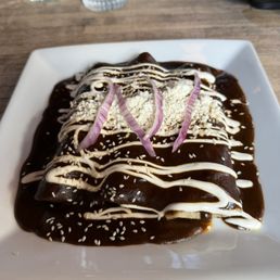 Mole chicken. Mole chicken.