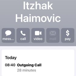 Itzhak C Haimovic, MD , FAAN - Being sent to voicemail after being on hold for 26 minutes