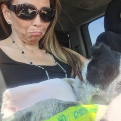 Sugar Factory Veterinary Clinic - Seeing my baby Dottie after her 1st visit to the Animal Hospital, it was an emotional day for all involved.