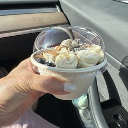 This is "medium" açaí bowl costing $12.49!