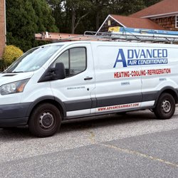 Advanced Air Conditioning, Heating & Refrigeration - Service van loaded with advanced heating and cooling tools for our techs