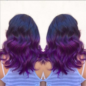 Salon Amerige - Color melt and vintage curl done by Demi! - Hair Salons Near Me - Fullerton, California
