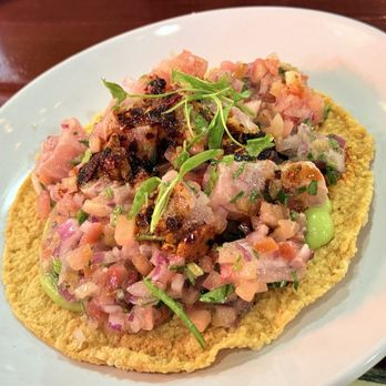 Holbox - Tostada de jurel 11$ - Latin American Near Me - Los Angeles, California