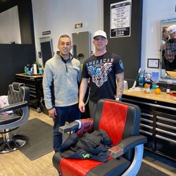 Zion Barbers - Ari & Anthony at Zion Barbers in St George, UT. Great hair cuts & hot lather shave!!