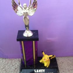 Love our trophy!!!
