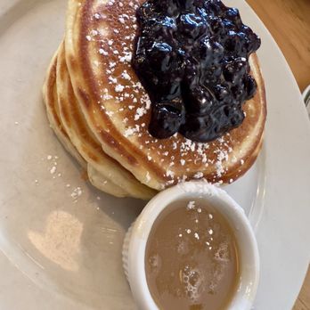 Clinton St. Baking - Wild Maine Blueberry pancakes with warm maple butter! 3/27/25 - Bakeries Near Me - New York, New York Clinton St. Baking - Wild Maine Blueberry pancakes with warm maple butter! 3/27/25 - Bakeries Near Me - New York, New York