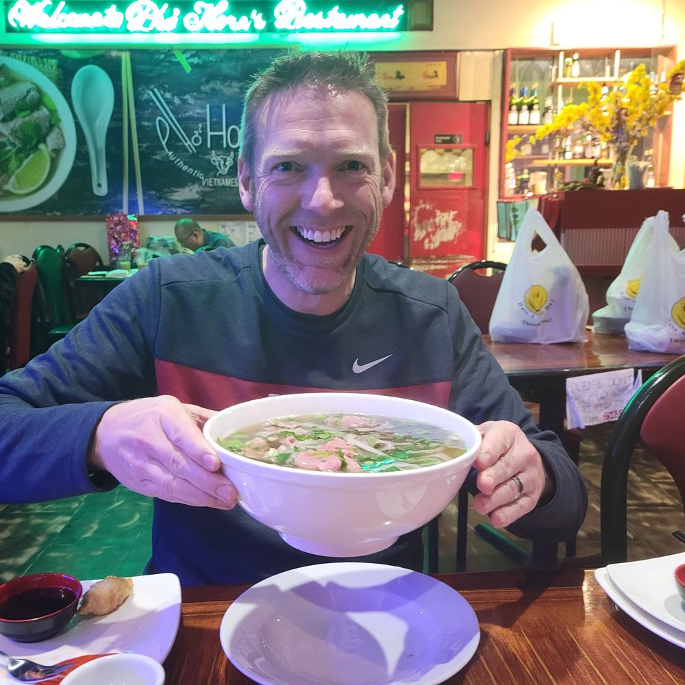 Pho Horn's - Me enjoying the XL Pho! - Vietnamese Near Me - Pawtucket, Rhode Island Pho Horn's - Me enjoying the XL Pho! - Vietnamese Near Me - Pawtucket, Rhode Island