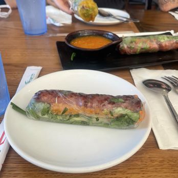 Brodard Restaurant - Grilled Pork Spring Rolls   Nem Nuong Cuon - 3 Rolls - Vietnamese Near Me - Fountain Valley, California