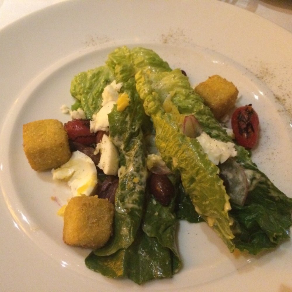 Sustenio - Caesar Salad. The croutons are soft and warm!!! - New American Near Me - San Antonio, Texas Sustenio - Caesar Salad. The croutons are soft and warm!!! - New American Near Me - San Antonio, Texas