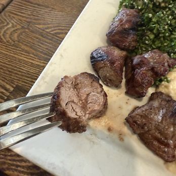 Dvine Mediterranean Experience - Brea - Overcooked - Lamb Kebab - Mediterranean Near Me - Brea, California
