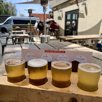 Topa Topa Brewing Company - Flight! - Beer Gardens Near Me - Ventura, California Topa Topa Brewing Company - Flight! - Beer Gardens Near Me - Ventura, California