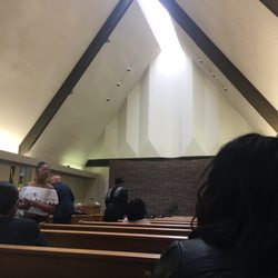 McKay's High Desert Funeral Home - This the inside. It's nice, with a lot of light coming in. Lot of seats