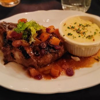 Moonshine Grill - Center-cut chop! The best I've had! - Southern Near Me - Austin, Texas
