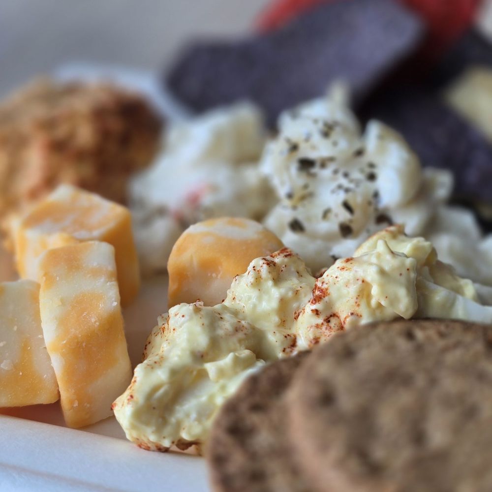 Brightline Orlando Station - Miscellaneous cheeses, crackers, hummus, egg salad, and pasta salad ... - Train Stations Near Me - Orlando, Florida Brightline Orlando Station - Miscellaneous cheeses, crackers, hummus, egg salad, and pasta salad ... - Train Stations Near Me - Orlando, Florida
