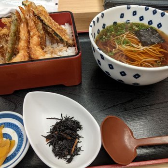 I-NABA - Tempura box w kake soba - Japanese Near Me - Honolulu, Hawaii I-NABA - Tempura box w kake soba - Japanese Near Me - Honolulu, Hawaii