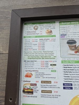 Menu photo 2 Bagel Belly New York, NY Menu photo 2 Bagel Belly New York, NY