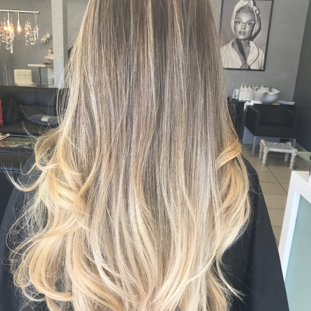 Luxbae - From dark virgin hair to beautiful blonde balayage in one day. It's been 2 months and my hair is still looking healthy. Big thanks to Suzy - Hair Salons Near Me - Glendale, California Luxbae - From dark virgin hair to beautiful blonde balayage in one day. It's been 2 months and my hair is still looking healthy. Big thanks to Suzy - Hair Salons Near Me - Glendale, California