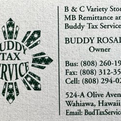 Buddy Tax Service