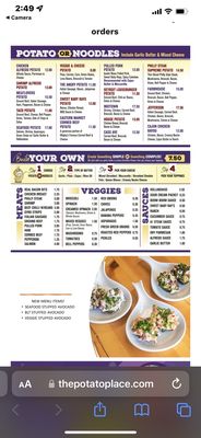 Menu photo 1 The Potato Place Detroit, MI Menu photo 1 The Potato Place Detroit, MI