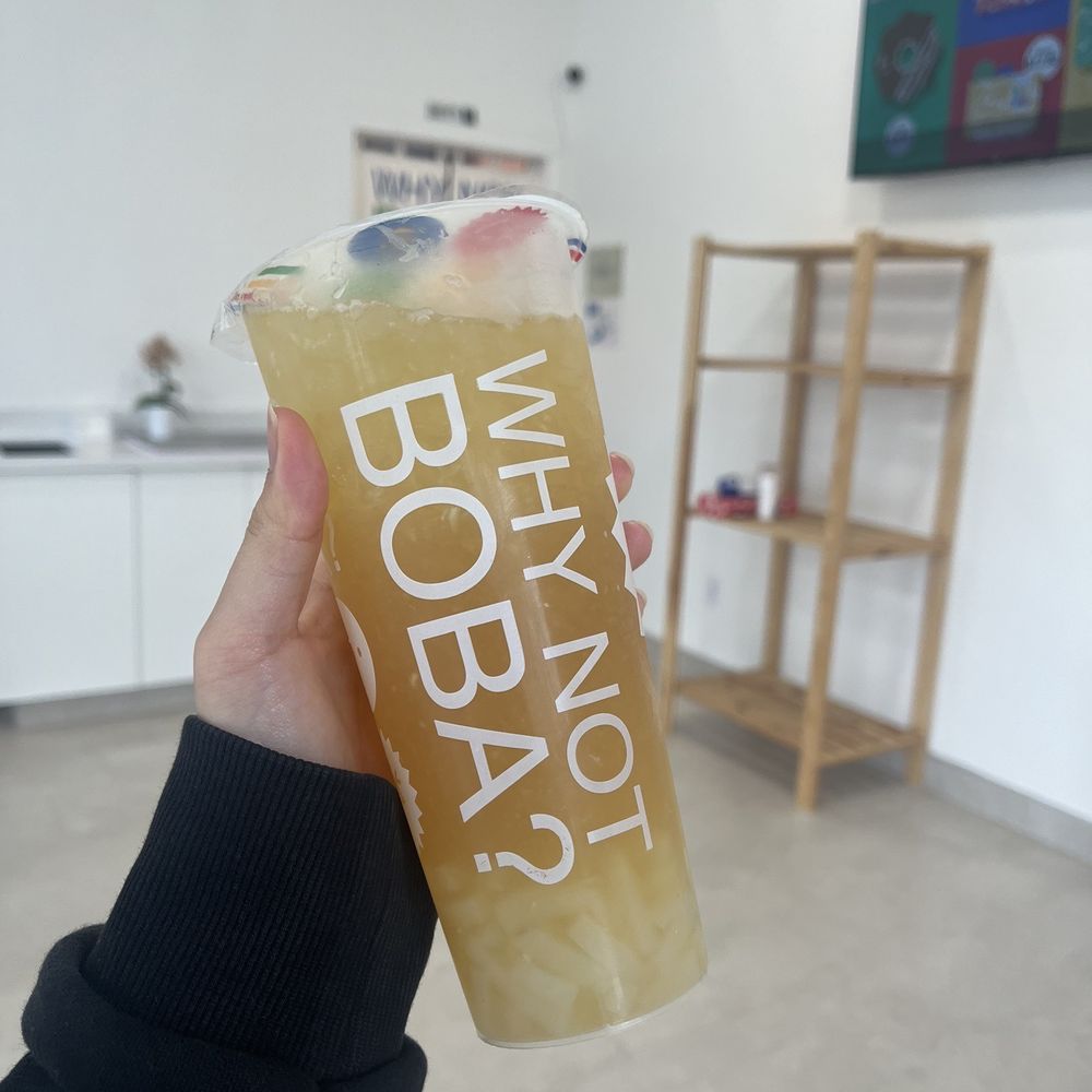 Honey Lemon Green Tea with Lychee Jelly Honey Lemon Green Tea with Lychee Jelly