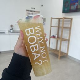 Honey Lemon Green Tea with Lychee Jelly