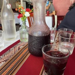 Cheche Morada the homemade purple corn drink