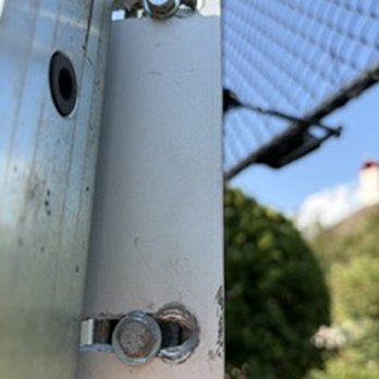 Mounted-Up - used the drill to grind our holes in wrong place - Security Systems Near Me
