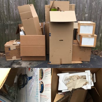 Spotless New England - Boxes full of plastic/styrofoam/debris and very much NOT broken down left in driveway. Didn't know it was there until they had already gone. - Home Cleaning Near Me - Boston, Massachusetts Spotless New England - Boxes full of plastic/styrofoam/debris and very much NOT broken down left in driveway. Didn't know it was there until they had already gone. - Home Cleaning Near Me - Boston, Massachusetts
